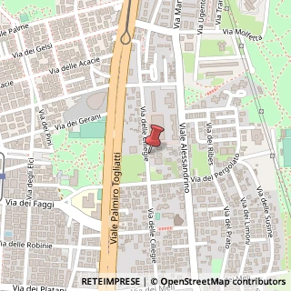 Mappa Via delle Ciliegie, 68/B, 00172 Roma, Roma (Lazio)