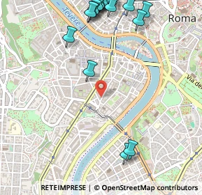 Mappa Via di S. Francesco a Ripa, 00100 Roma RM, Italia (0.7865)