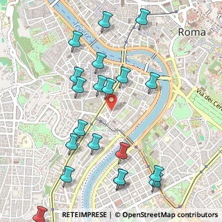 Mappa Via di S. Francesco a Ripa, 00100 Roma RM, Italia (0.5675)