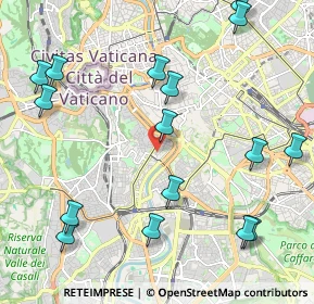 Mappa Via di S. Francesco a Ripa, 00100 Roma RM, Italia (2.77625)