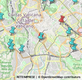 Mappa Via di S. Francesco a Ripa, 00100 Roma RM, Italia (3.17714)