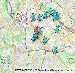 Mappa Via di S. Francesco a Ripa, 00100 Roma RM, Italia (1.59125)