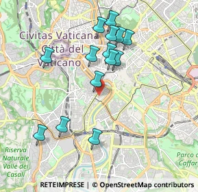 Mappa Via di S. Francesco a Ripa, 00100 Roma RM, Italia (1.92929)