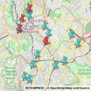 Mappa Via di S. Francesco a Ripa, 00100 Roma RM, Italia (2.70412)