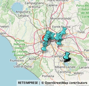 Mappa Via di S. Francesco a Ripa, 00100 Roma RM, Italia (12.5365)