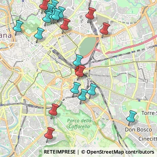 Mappa Via Savona, 00182 Roma RM, Italia (2.902)