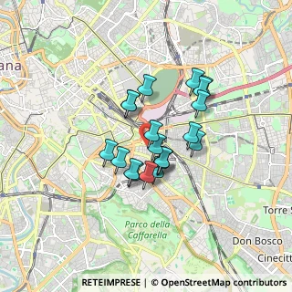 Mappa Via Savona, 00182 Roma RM, Italia (1.302)