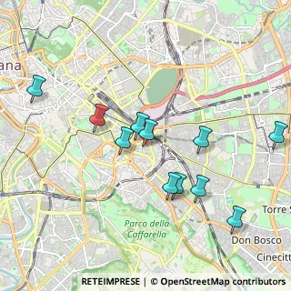 Mappa Via Savona, 00182 Roma RM, Italia (2.04818)