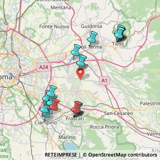Mappa Rocca Cencia, 00132 Roma RM, Italia (9.19526)