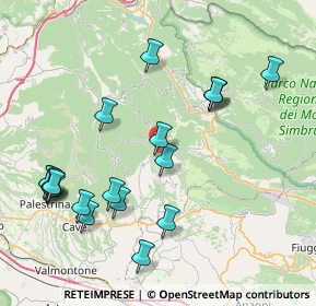 Mappa Località Maiuro, 00030 Bellegra RM, Italia (9.4605)