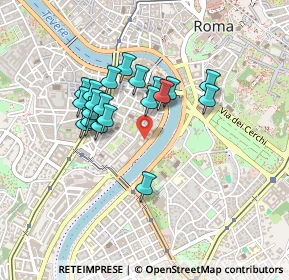Mappa Vicolo del Canale, 00153 Roma RM, Italia (0.3815)