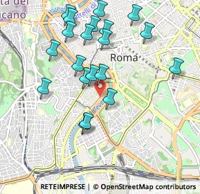 Mappa Vicolo del Canale, 00153 Roma RM, Italia (1.0475)