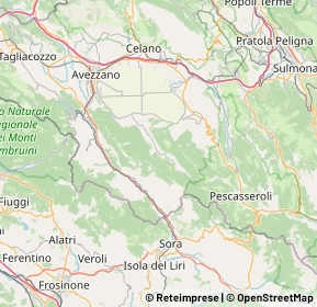 Mappa 67050 Collelongo AQ, Italia (18.2695)