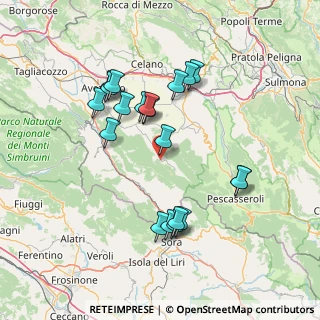 Mappa Via Malpasso, 67050 Collelongo AQ, Italia (15.106)