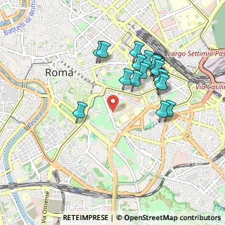 Mappa Largo Sanita Militare, 00184 Roma RM, Italia (0.9505)