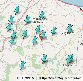 Mappa 86037 Palata CB, Italia (9.645)