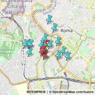 Mappa Viale delle Milizie 22 -, 00153 Roma RM, Italia (0.655)