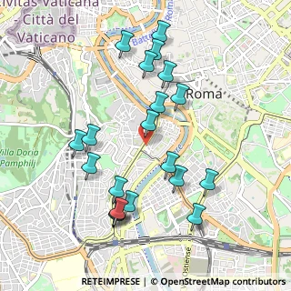 Mappa Viale delle Milizie 22 -, 00153 Roma RM, Italia (1.057)