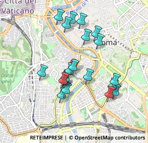 Mappa Viale delle Milizie 22 -, 00153 Roma RM, Italia (0.889)