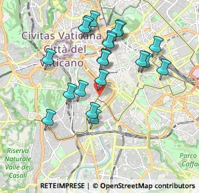 Mappa Viale delle Milizie 22 -, 00153 Roma RM, Italia (1.875)