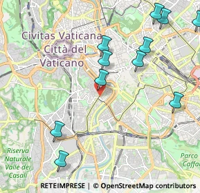 Mappa Viale delle Milizie 22 -, 00153 Roma RM, Italia (2.57909)