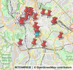 Mappa Viale delle Milizie 22 -, 00153 Roma RM, Italia (1.8865)