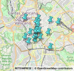Mappa Vicolo di San Francesco a Ripa, 00153 Roma RM, Italia (1.0815)