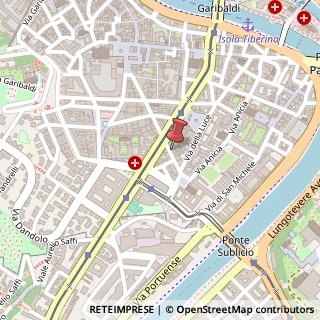 Mappa Via di San Francesco a Ripa, 56, 00153 Roma, Roma (Lazio)