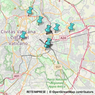 Mappa Via Portoferraio, 00182 Roma RM, Italia (3.02455)