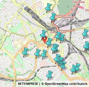 Mappa Via S. Severo, 00100 Roma RM, Italia (1.158)