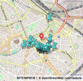 Mappa Via S. Severo, 00100 Roma RM, Italia (0.33)