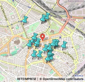 Mappa Via S. Severo, 00100 Roma RM, Italia (0.3985)