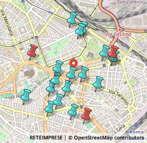 Mappa Via S. Severo, 00100 Roma RM, Italia (0.505)