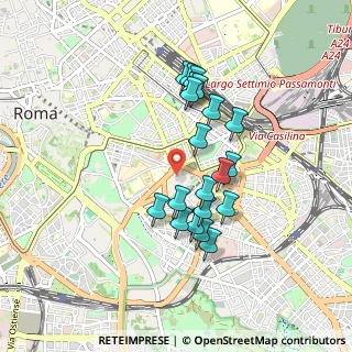 Mappa Via Magnagrecia, 00183 Roma RM, Italia (0.807)