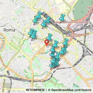 Mappa Via Magnagrecia, 00183 Roma RM, Italia (0.888)