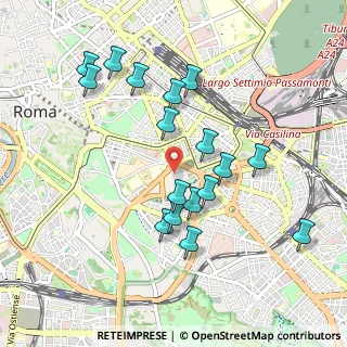 Mappa Via Magnagrecia, 00183 Roma RM, Italia (0.98059)