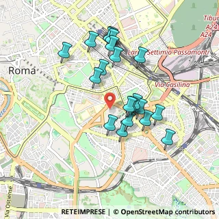 Mappa Via Magnagrecia, 00183 Roma RM, Italia (0.8785)