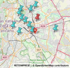 Mappa 00176 Roma RM, Italia (4.22167)