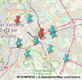 Mappa 00176 Roma RM, Italia (3.75455)