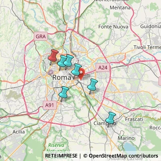 Mappa 00176 Roma RM, Italia (5.89)
