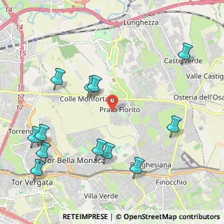 Mappa Via Giardinello, 00132 Roma RM, Italia (2.72)