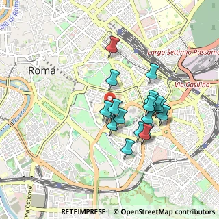 Mappa Via Santo Stefano Rotondo, 00184 Roma RM, Italia (0.78)