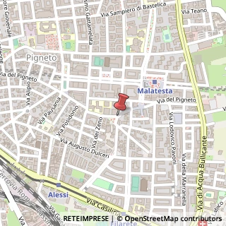 Mappa Via del Pigneto, 309, 00176 Roma, Roma (Lazio)