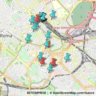 Mappa Via Domenico Fontana, 00185 Roma RM, Italia (1.056)