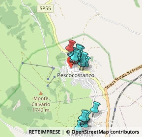 Mappa Via Bisanti, 67033 Pescocostanzo AQ, Italia (0.7725)