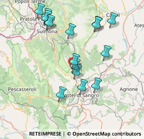 Mappa Via Bisanti, 67033 Pescocostanzo AQ, Italia (16.37625)