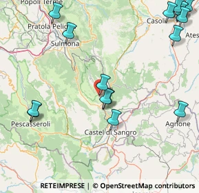 Mappa Via Bisanti, 67033 Pescocostanzo AQ, Italia (24.1725)