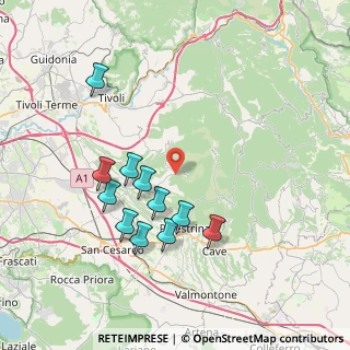 Mappa 00010 Poli RM, Italia (7.78091)