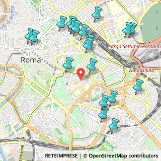 Mappa Via di S. Giovanni in Laterano, 00195 Roma RM, Italia (1.297)
