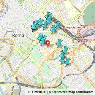 Mappa Via di S. Giovanni in Laterano, 00195 Roma RM, Italia (0.8945)